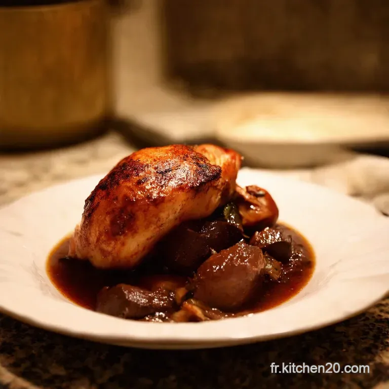 Coq Au Vin Facile Le Classique Simplifi&eacute; presentation