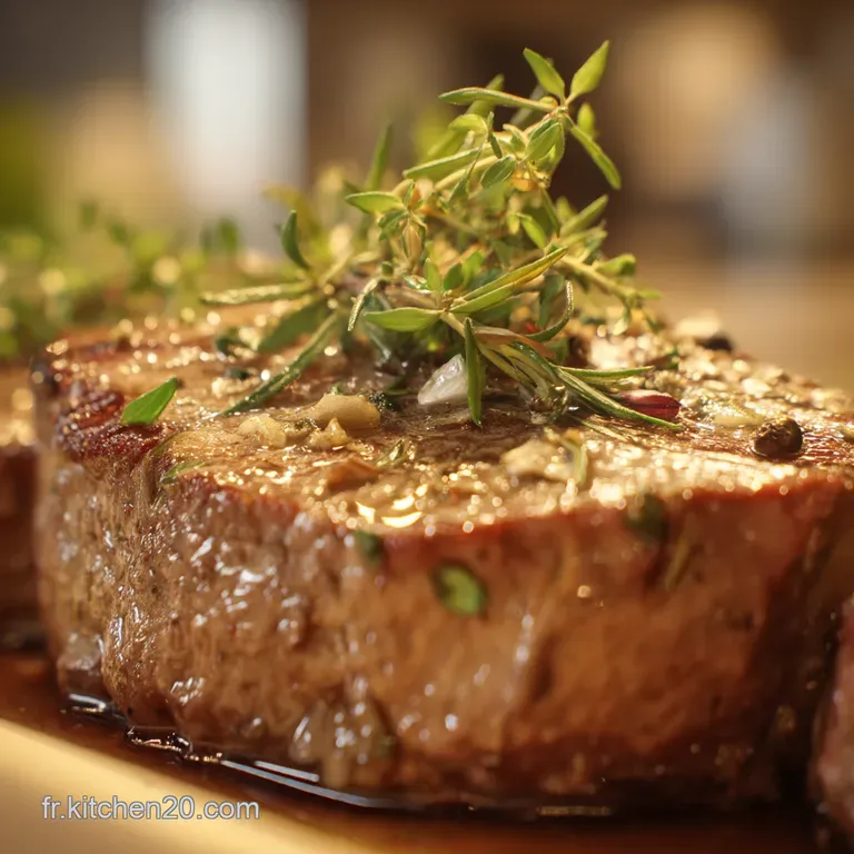 C&ocirc;te De B&oelig;uf Marin&eacute;e: Un Classique Fran&ccedil;ais Sizzlant presentation