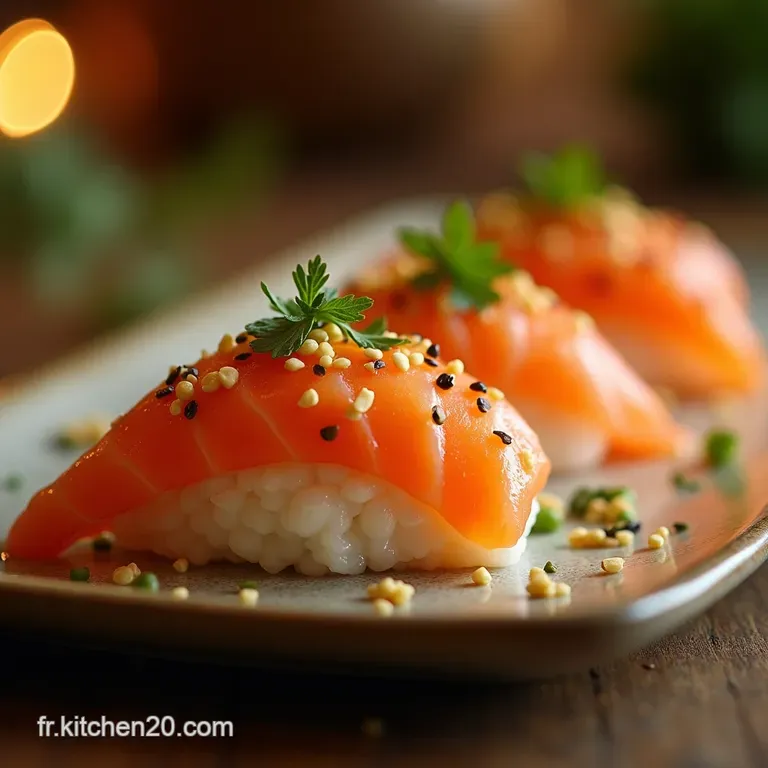 Coupes De Sushi D&eacute;structur&eacute;es Le Bol Fra&icirc;cheur Express Au Saumon presentation