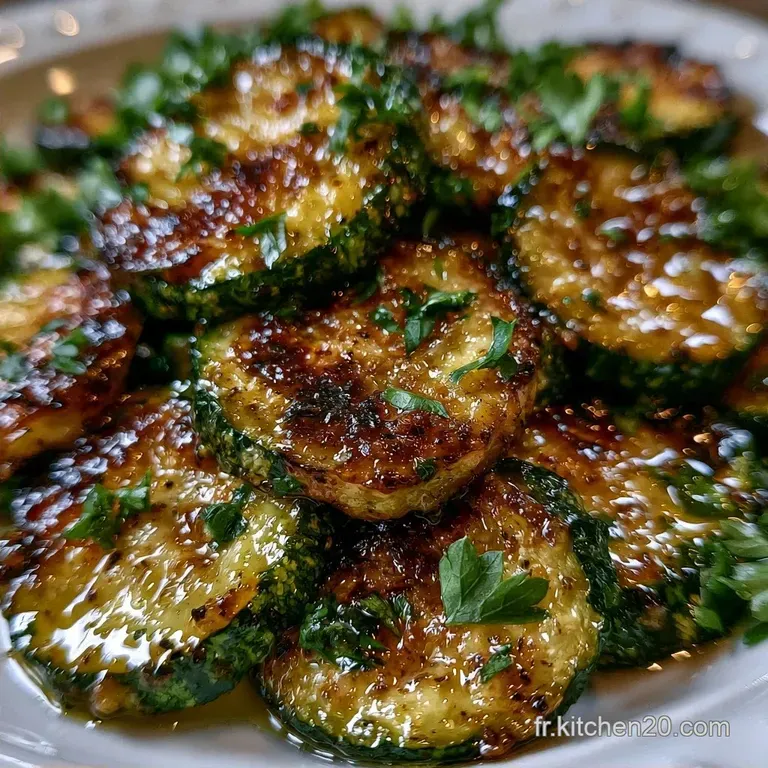 Courgettes &agrave; la Po&ecirc;le &agrave; l Ail