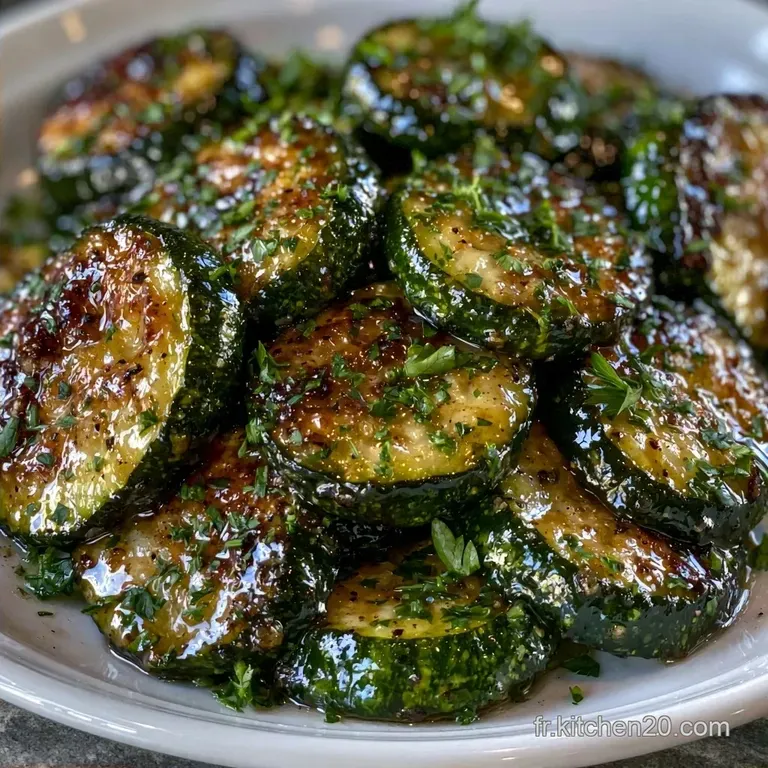 Recette Courgettes Po&ecirc;le Express &agrave; l Ail