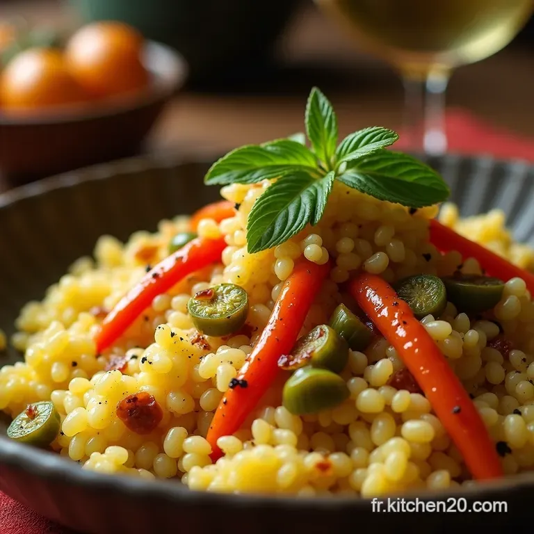 Le Couscous Royal Traditionnel Comment Ma&icirc;triser La Vapeur Et Les Sept L&eacute;gumes presentation