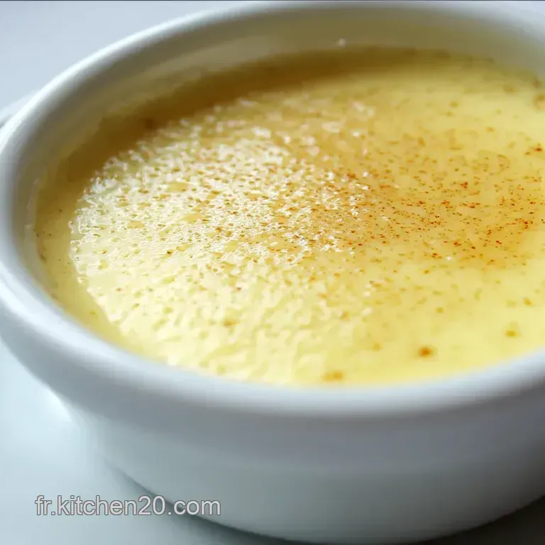 Cr&egrave;me Anglaise la Reine des Sauces