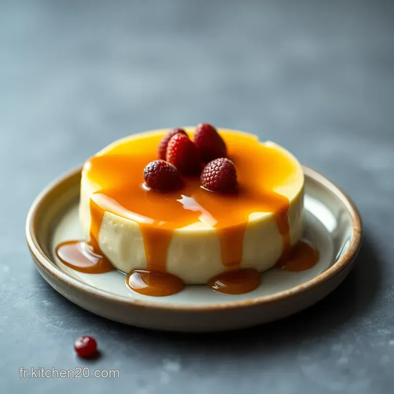 Cr&egrave;me Au Caramel: Un Classique Revisit&eacute; presentation