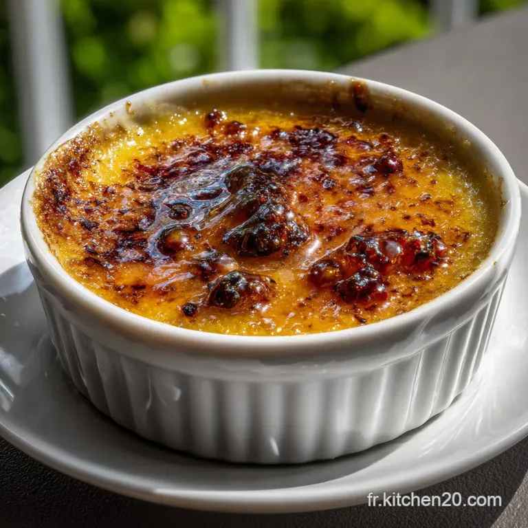 Cr&egrave;me Br&ucirc;l&eacute;e au Foie Gras : LEntr&eacute;e Chic et Simple