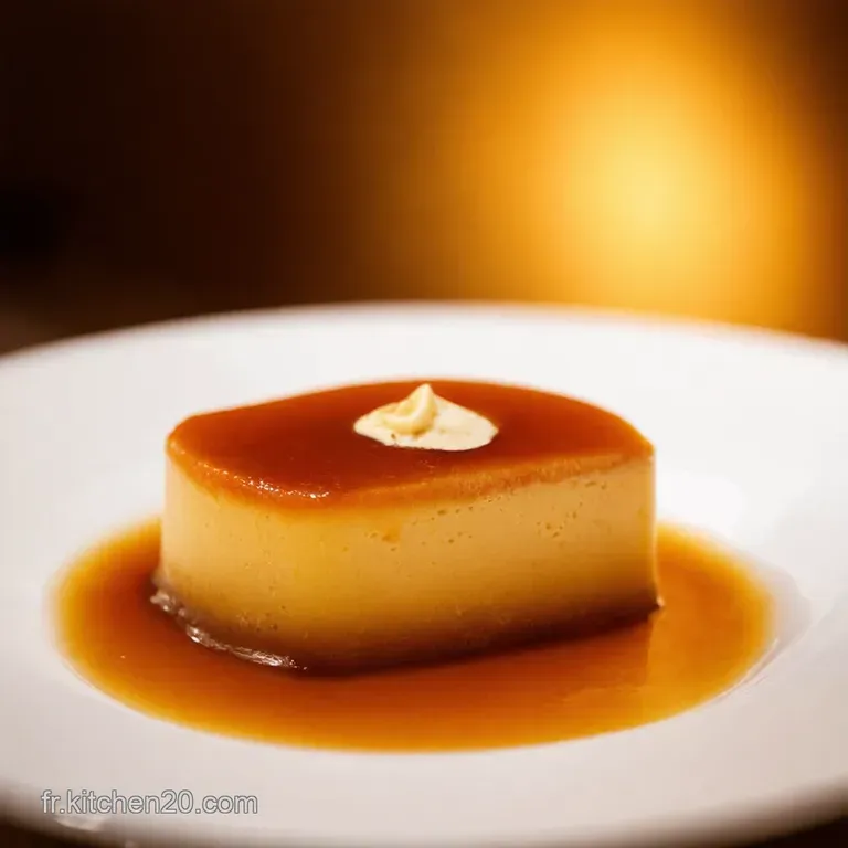 Cr&egrave;me Caramel presentation