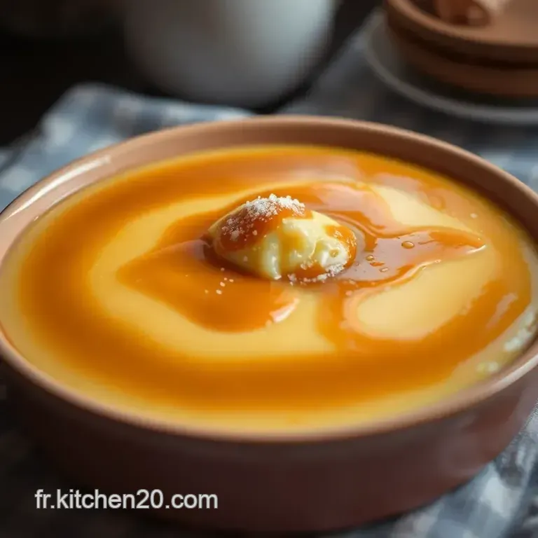 Cr&egrave;me Renvers&eacute;e Au Caramel : L &eacute;l&eacute;gance De La Douce France presentation