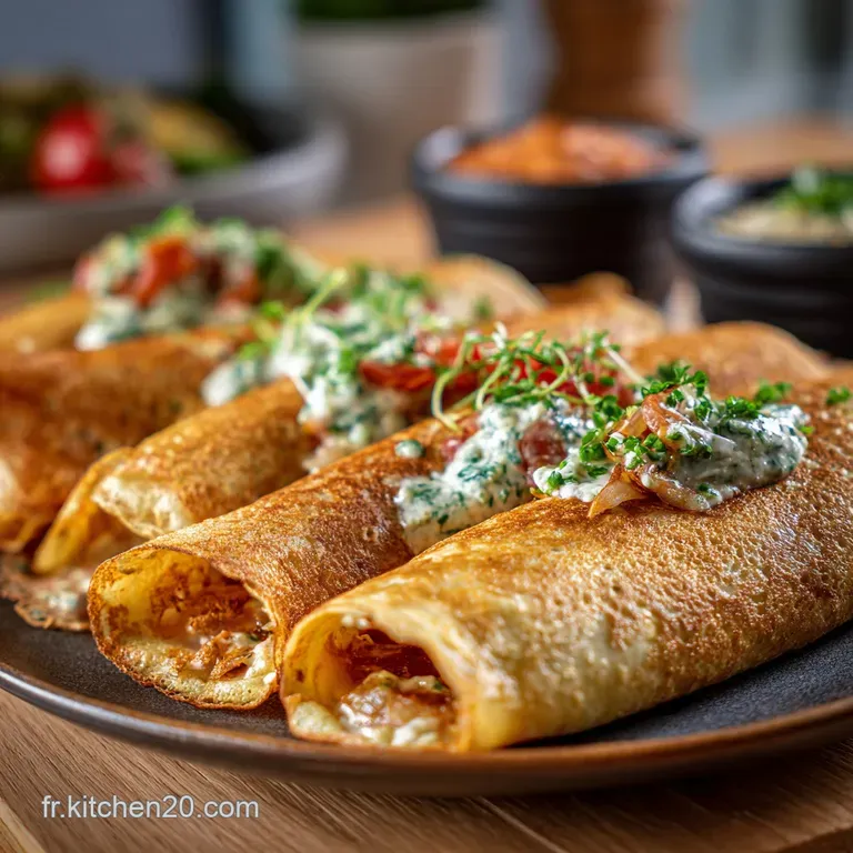 La Cr&ecirc;pe Neutre Parfaite Recette Cr&ecirc;pes Sans Sucre Ajout&eacute;s presentation