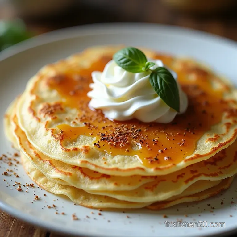 Cr&ecirc;pes Faciles et Fines Seulement 7 Ingr&eacute;dients Voil&agrave;