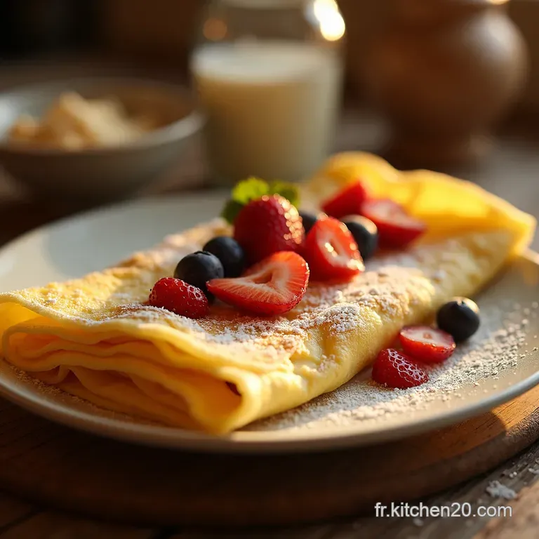Cr&ecirc;pes Faciles Un Go&ucirc;t De Paris &Agrave; La Maison presentation