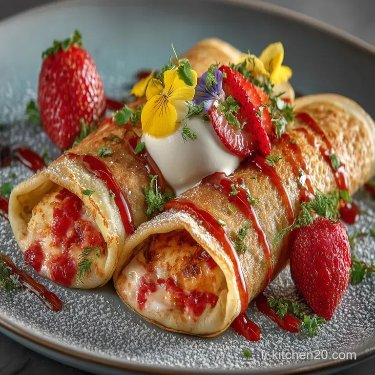 Cr&ecirc;pes Ig Bas &Agrave; La Farine Dorge Mond&eacute; : Recette Saine presentation