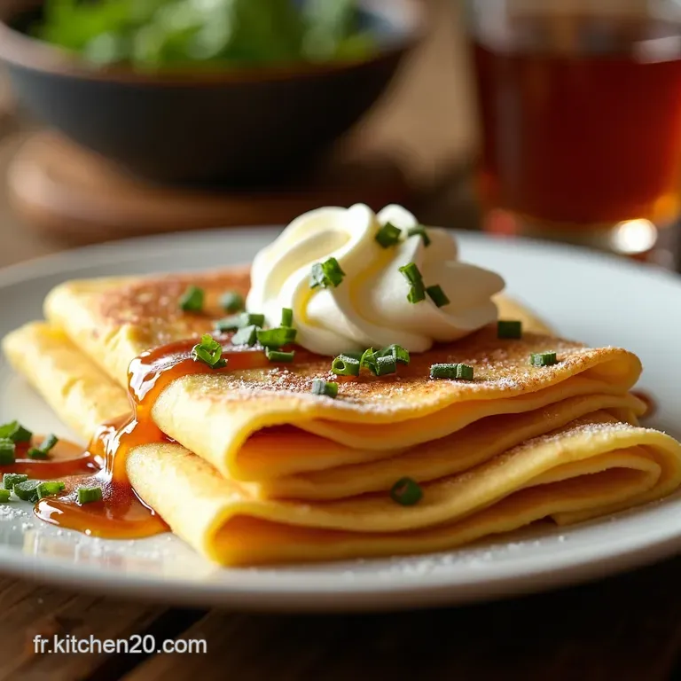 Cr&ecirc;pes Signature Etchebest La Recette U presentation