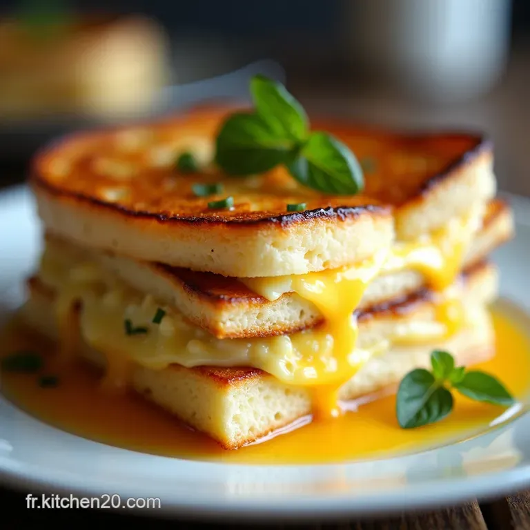 Croque Monsieur &agrave; la B&eacute;chamel LInd&eacute;modable Classique