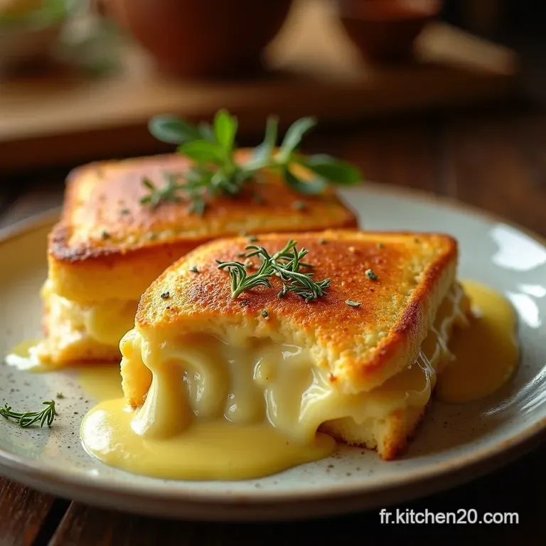 Le Croquemonsieur Au Four Le Gratin Familial Fa&ccedil;on B&eacute;chamel Royale presentation