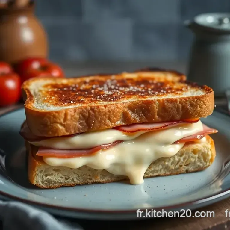 Croque Monsieur B&eacute;chamel : La Passion du Fromage de Paris