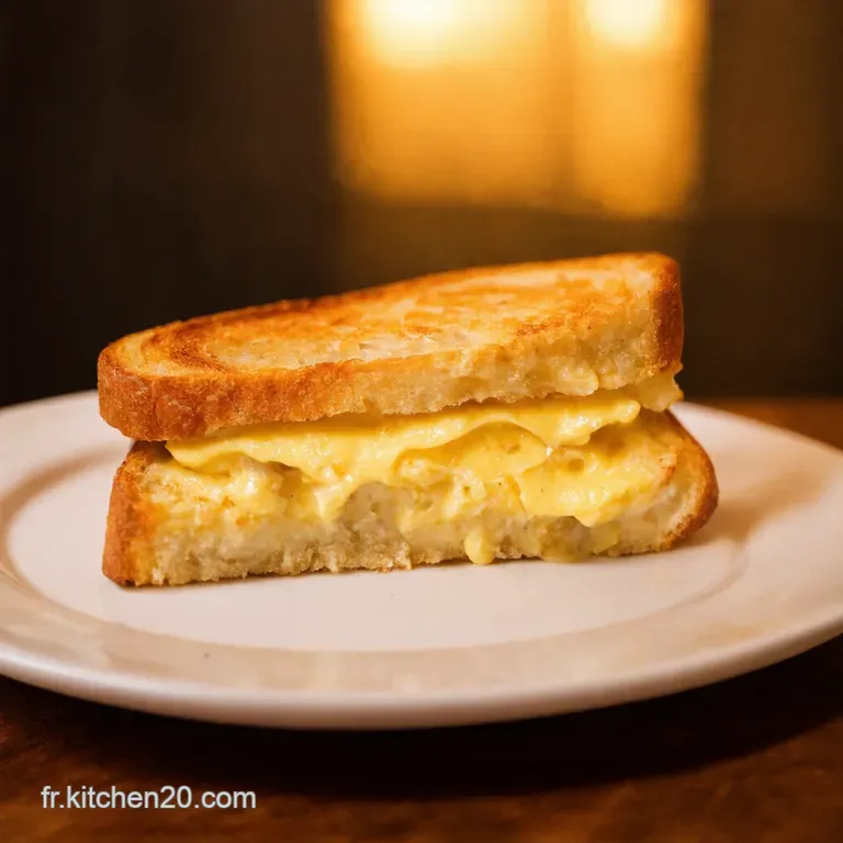 Croque Monsieur Fa&ccedil;on Chef B&eacute;chamel Divinement Onctueuse presentation