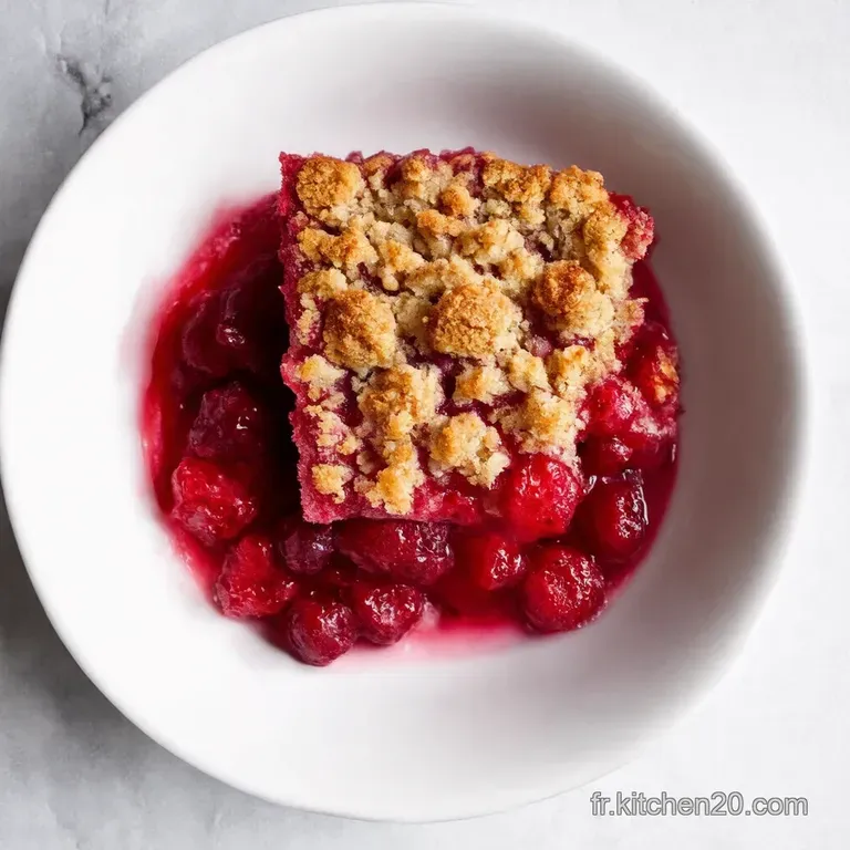 Crumble aux Fruits Rouges Rustique