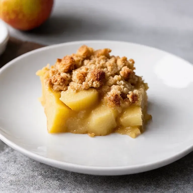Crumble Pomme Poire Gourmand Une Symphonie de Saveurs dAutomne