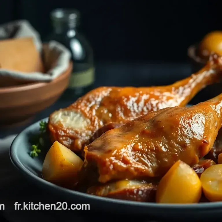 Cuisse de Canard Confite : Un D&eacute;lice Gascon &agrave; Votre Table