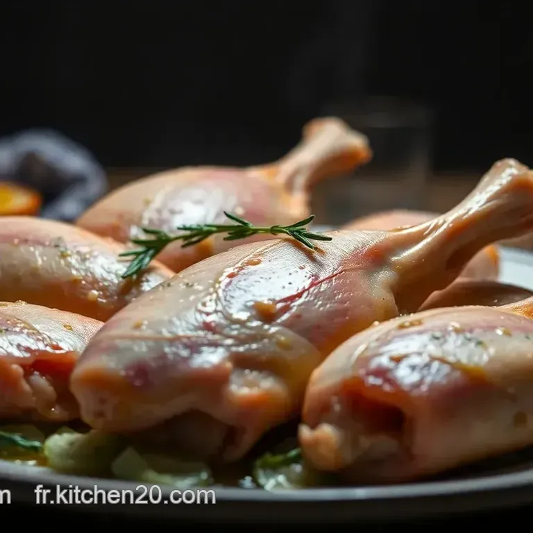 Cuisse de Lapin &agrave; la Moutarde et aux Herbes