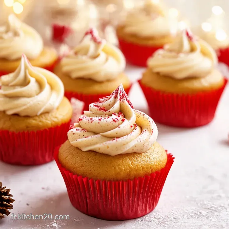 Cupcakes de No&euml;l Adorables Rennes au Nez Rouge