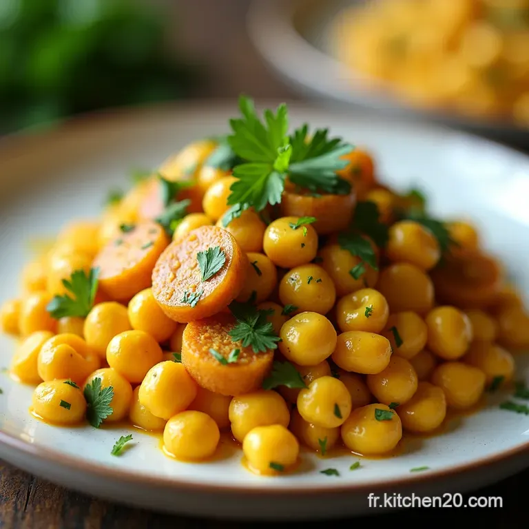 Curry de Pois Chiches Coco Un Festin V&eacute;g&eacute;tal &Eacute;pic&eacute;