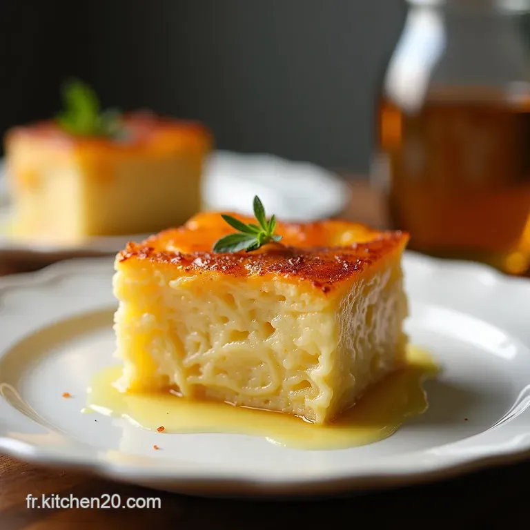 D&eacute;licieuse Terrine aux Pommes Caram&eacute;lis&eacute;es