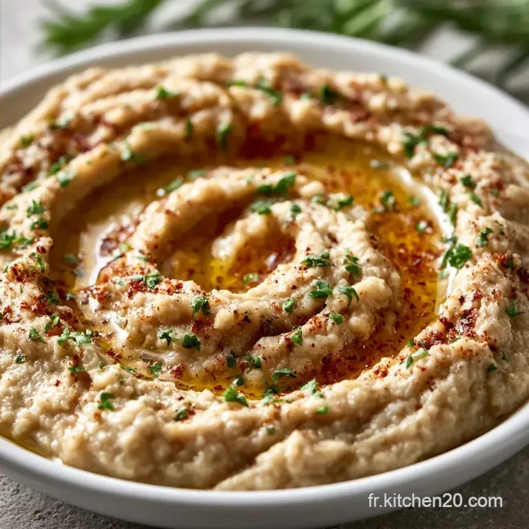 Dip Aubergine Libanais au Tahini