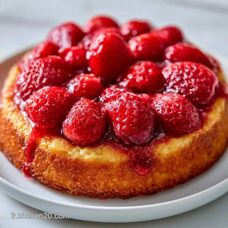 Entremet Aux Fraises Surgel&eacute;es: A&eacute;rien