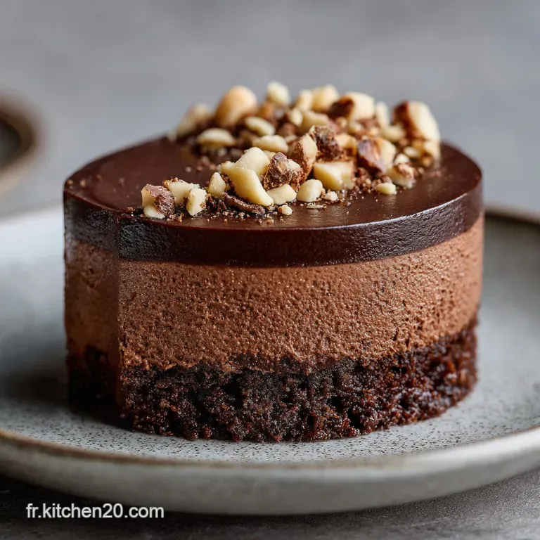 Entremets 3 Chocolats : Recette Inratable