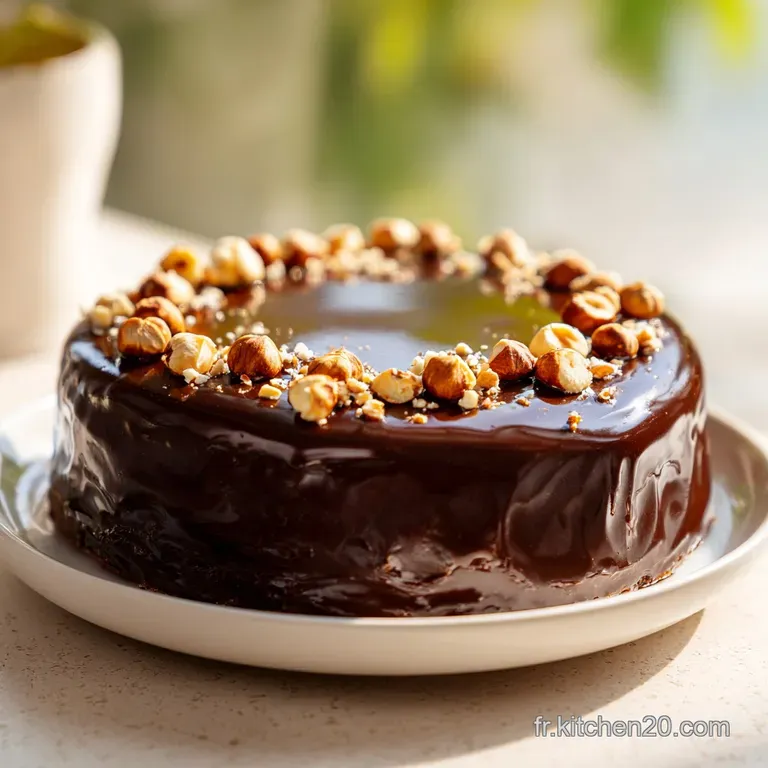 Entremet Chocolat Noisette Vanille: Onctueux