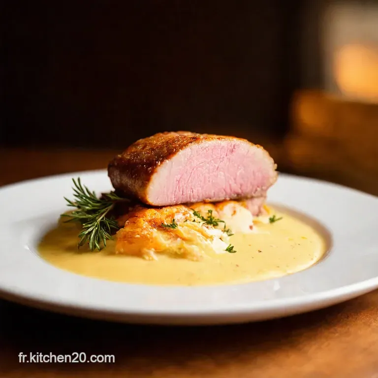 Escalope Savoyarde Au Reblochon Fondante Un Go&ucirc;t De Montagne presentation