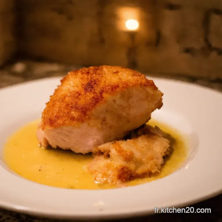 Escalopes De Poulet Dor&eacute;es Et Parfaites presentation