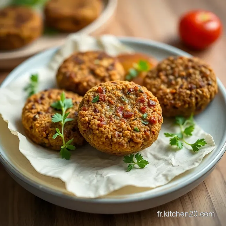 Falafels Maison: La Recette M&eacute;diterran&eacute;enne Facile presentation