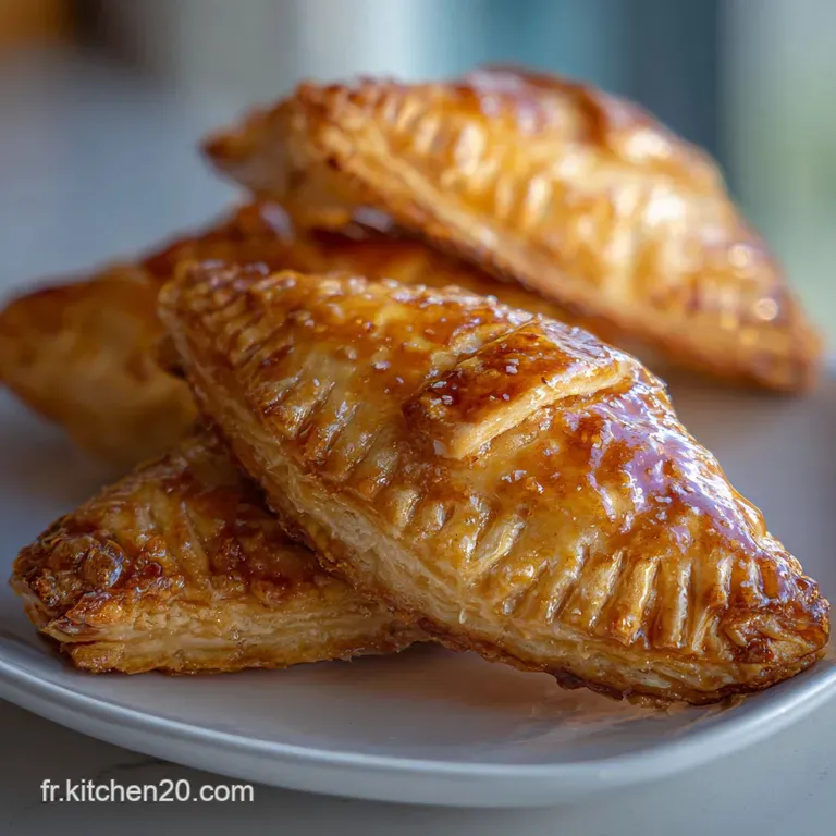 Feuillets Aux Pommes Express Caramelis&eacute;s