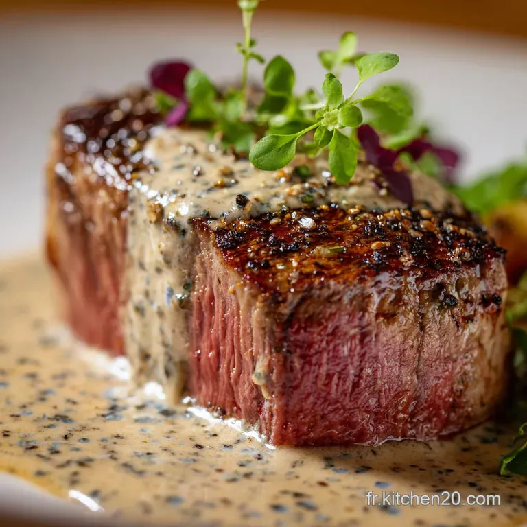 Le Filet Mignon &agrave; la Fran&ccedil;aise Filet de B&oelig;uf Sauce Cr&egrave;me et Estragon