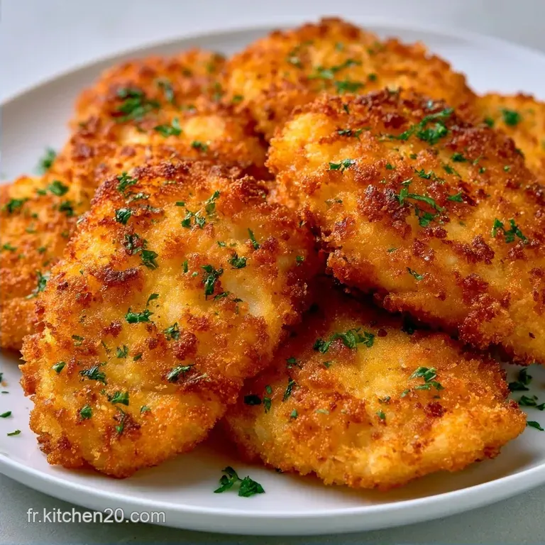 Filet de Poisson Pan&eacute; Maison: Croustillant