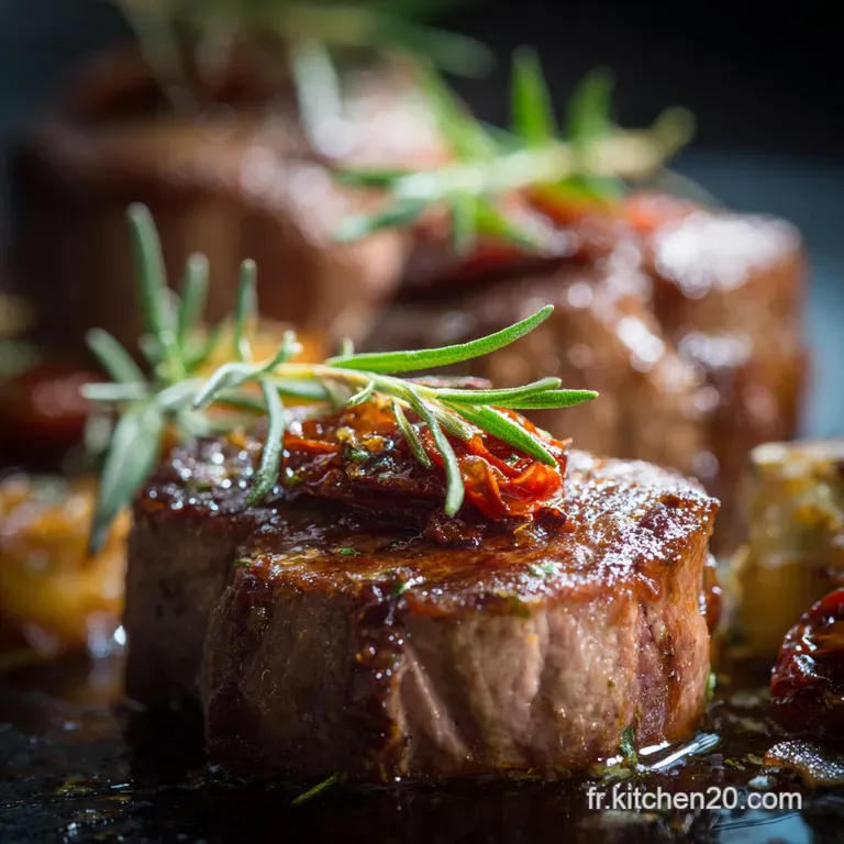 Filet Mignon de Porc Basquaise L&Eacute;vasion ensoleill&eacute;e au C&oelig;ur du SudOuest