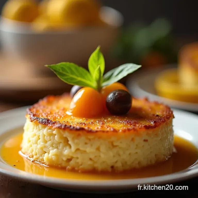 Flan Coco Express Le D&eacute;lice Tropical En Un Clin D&oelig;il presentation