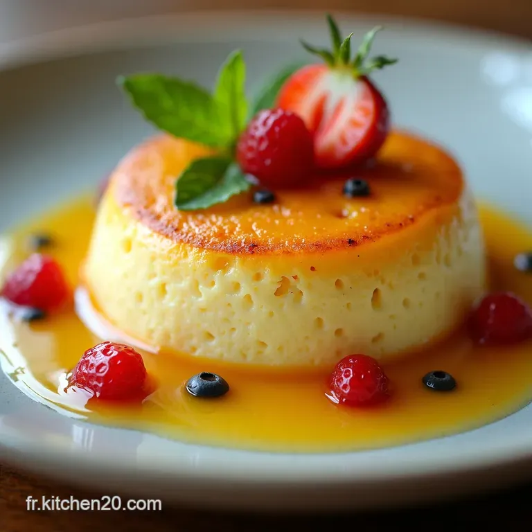 Flan Coco Express Le D&eacute;lice Tropical en un Clin d&OElig;il