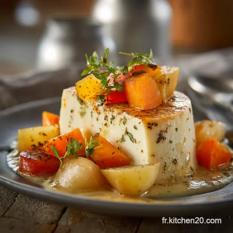 Flan De L&eacute;gumes Aux Pommes De Terre : Le Sublime Flan Des Champs Cr&eacute;meux Garanti. presentation