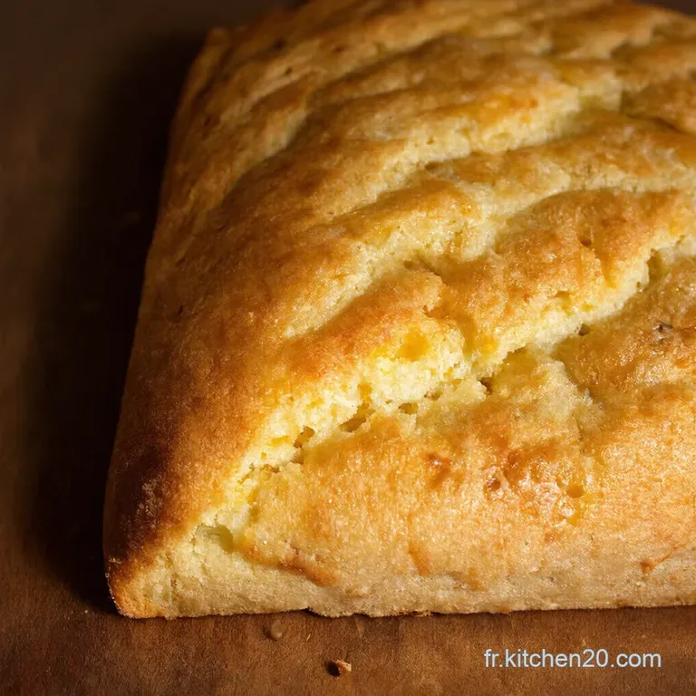 Focaccia &agrave; lOkara LAntigaspi Gourmand
