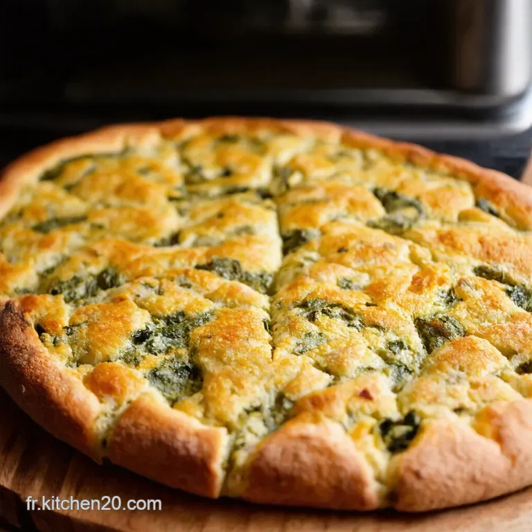 Focaccia Florale Votre Tableau Gourmand presentation