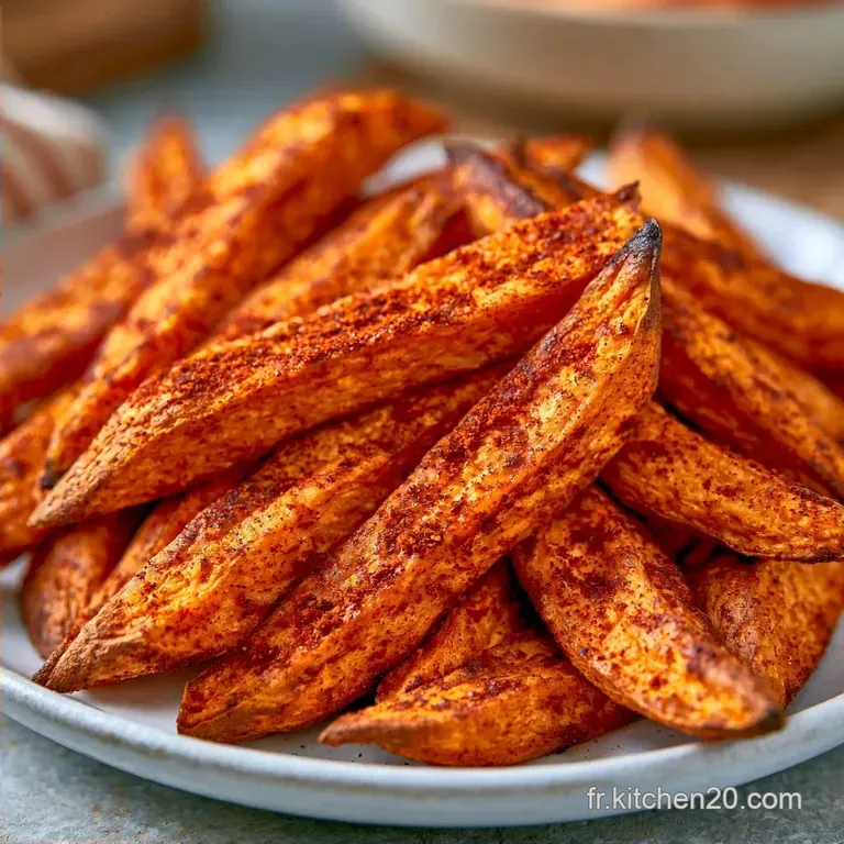 Frites De Patate Douce Croustillantes