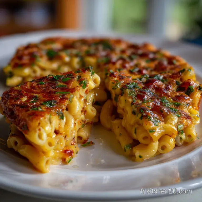 Frittata de Macaronis Recette Facile Macaroni Frit : Le Secret