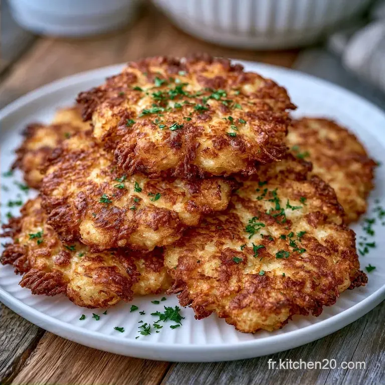 Galettes de Pommes De Terre: Ultra-Croustillantes