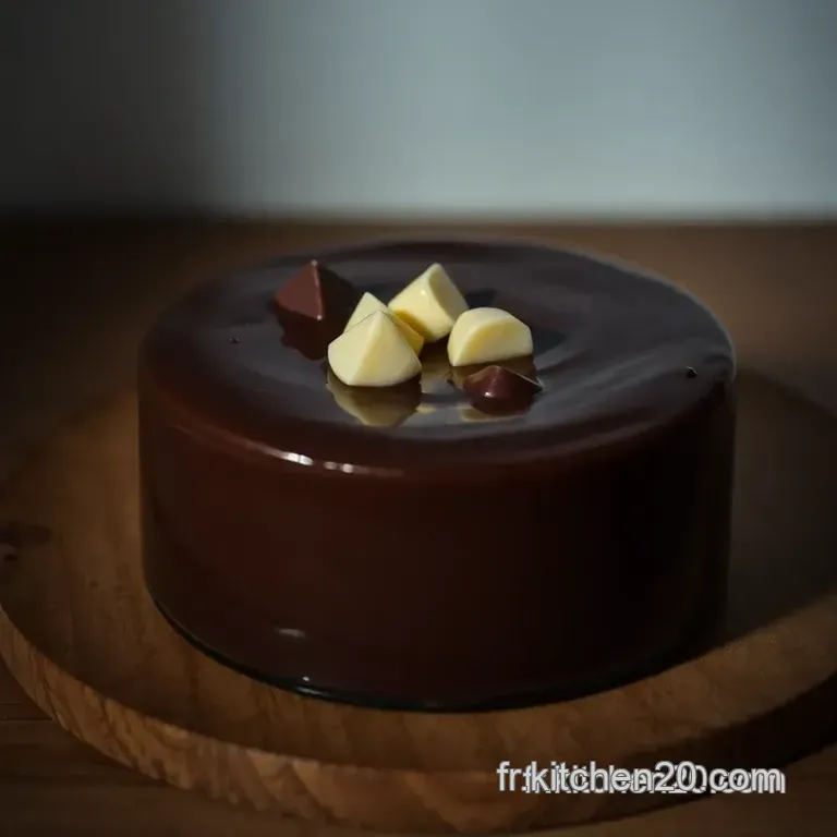 Ganache Au Chocolat: Le D&eacute;lice Fondant presentation