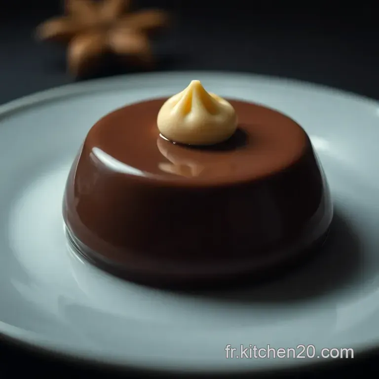 Ganache Vanille Parfaite : Un D&eacute;lice Cr&eacute;meux presentation