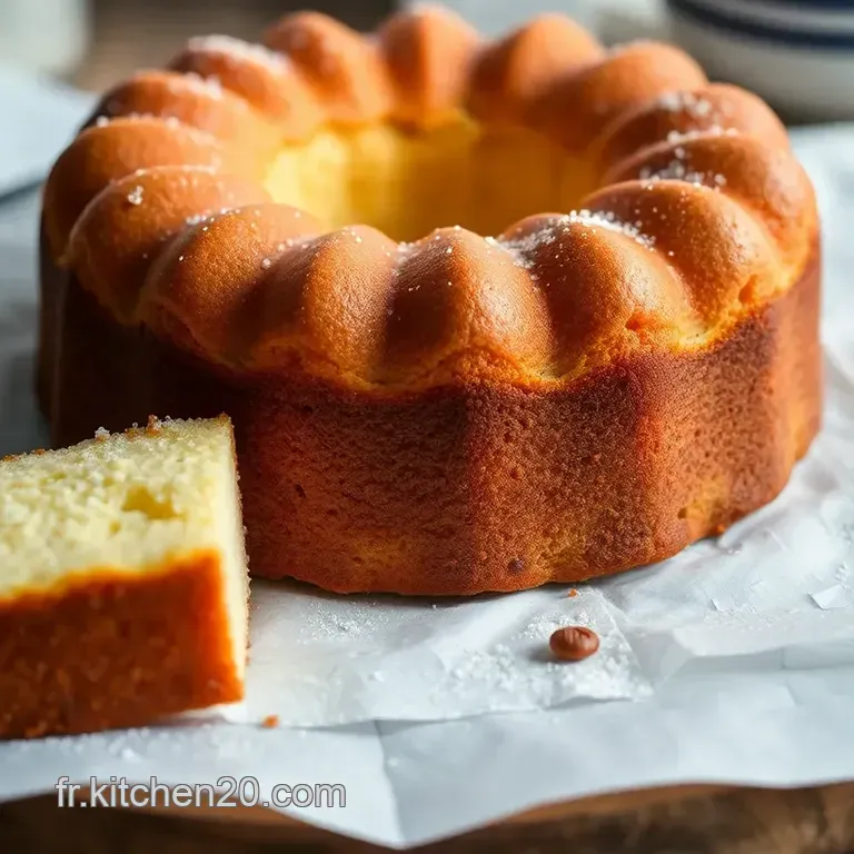 G&acirc;teau Au Yaourt Extra Moelleux presentation