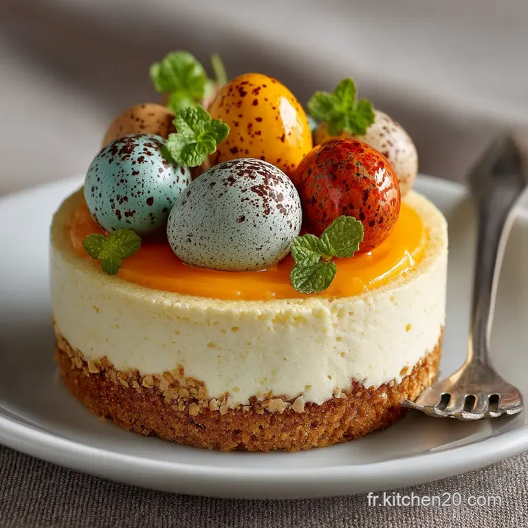 Le Bavarois Poule Au Nid Vanillecitron Lentremets De P&acirc;ques A&eacute;rien presentation